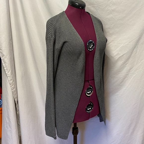 Love tree back laced, open front cardigan - Picture 4 of 6